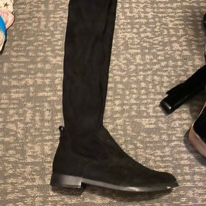 Suede Over the Knee Boots